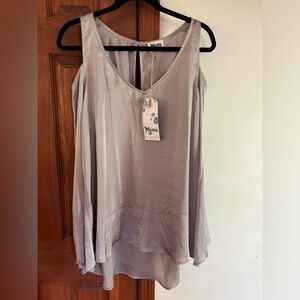 Show me your mumu silk blouse